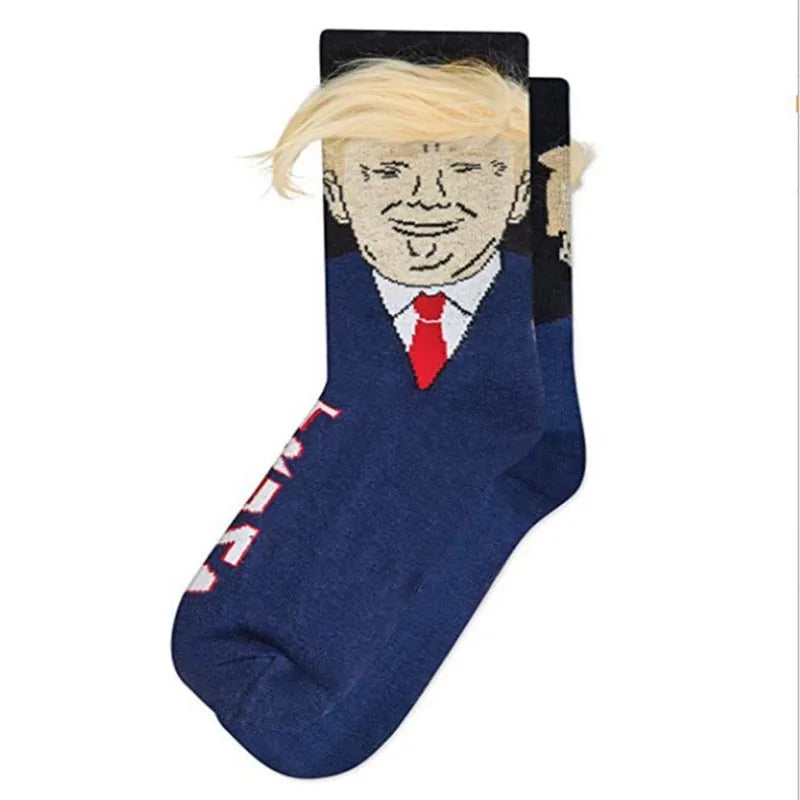 Nice Hair, Donald Trump 2024 Socks!