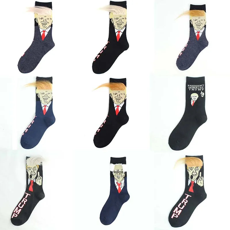 Nice Hair, Donald Trump 2024 Socks!